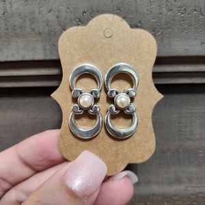 Brighton Taos Pearl Postdrop Earring